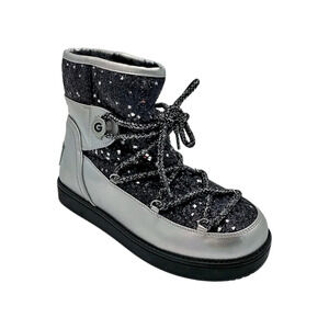G by Guess Women's Shoes Aylan Fabric Closed Toe Ankle Black - Medium